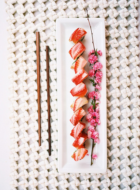 Modern Asian inspired spring wedding ideas