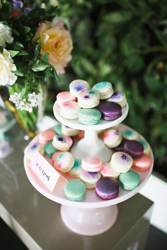 Pastel macarons