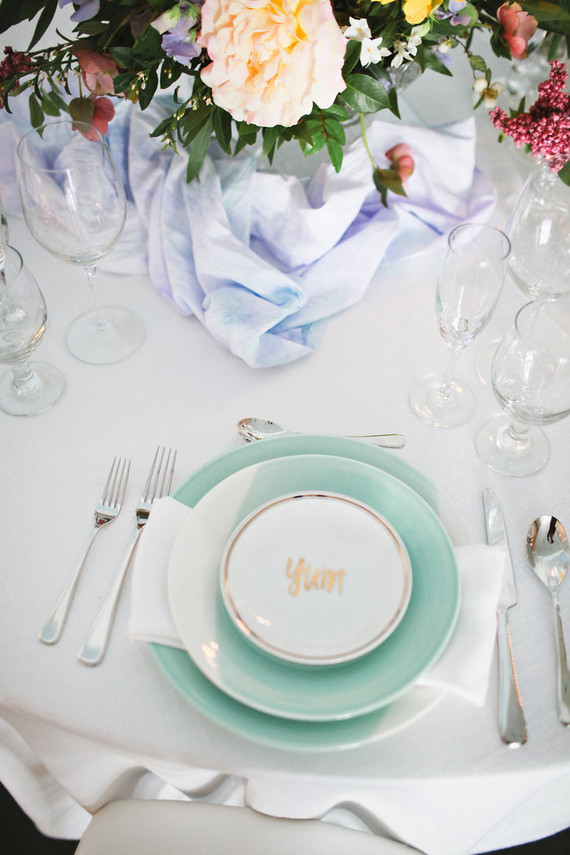 Pastel floral bridal shower inspiration