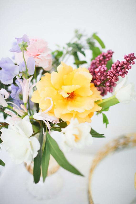 Pastel floral bridal shower inspiration Inspiration