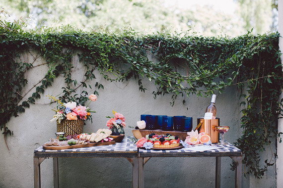 Bohemian modern wedding decor Inspiration