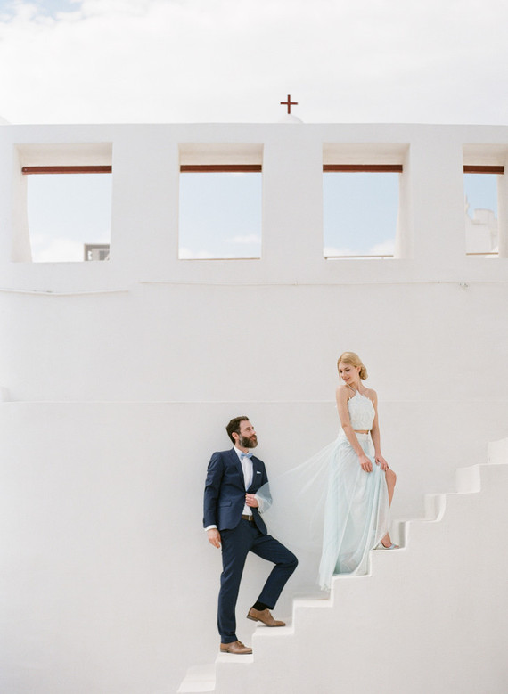 Santorini wedding inspiration
