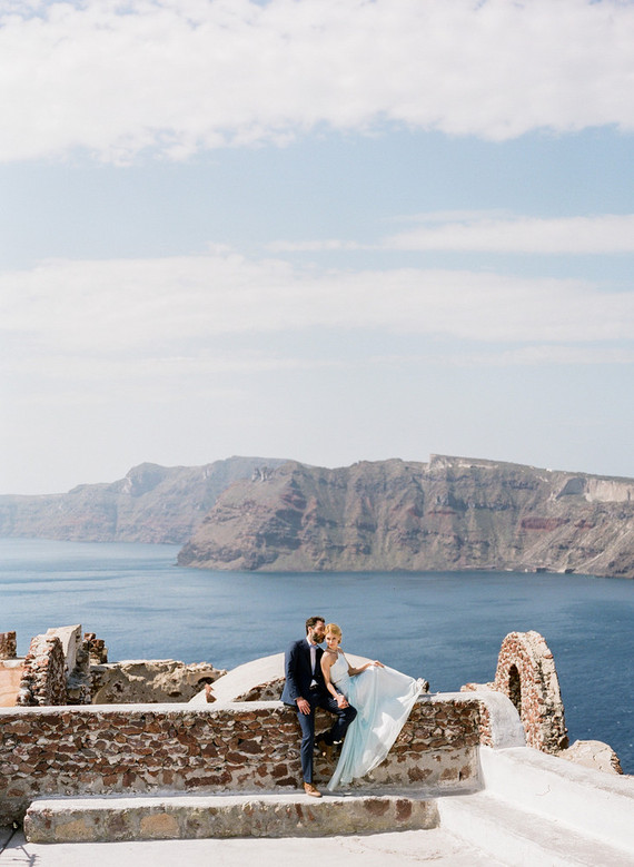 Santorini wedding inspiration