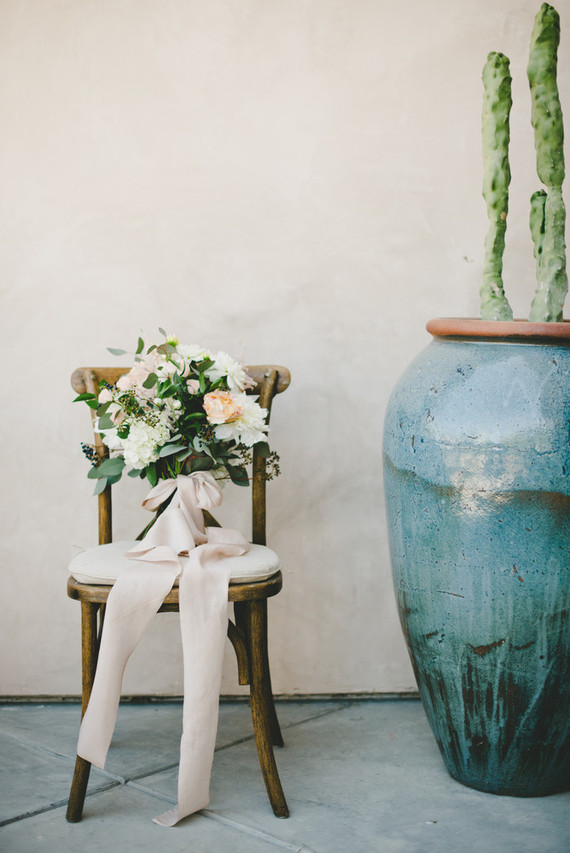 Spring bridal bouquet