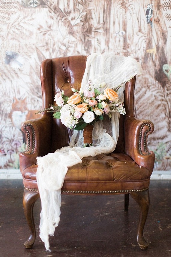 Feminine forest wedding inspiration