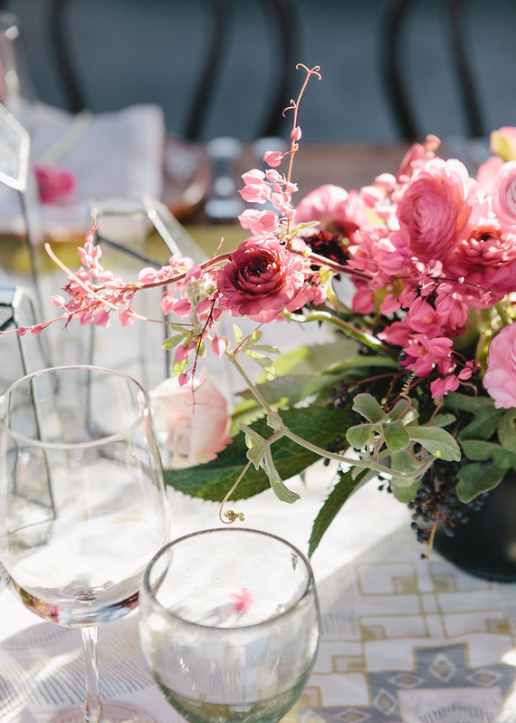 Pink florals