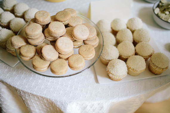 All white baby shower