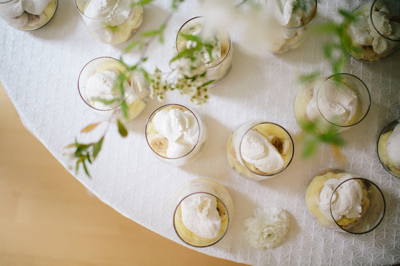 All white baby shower