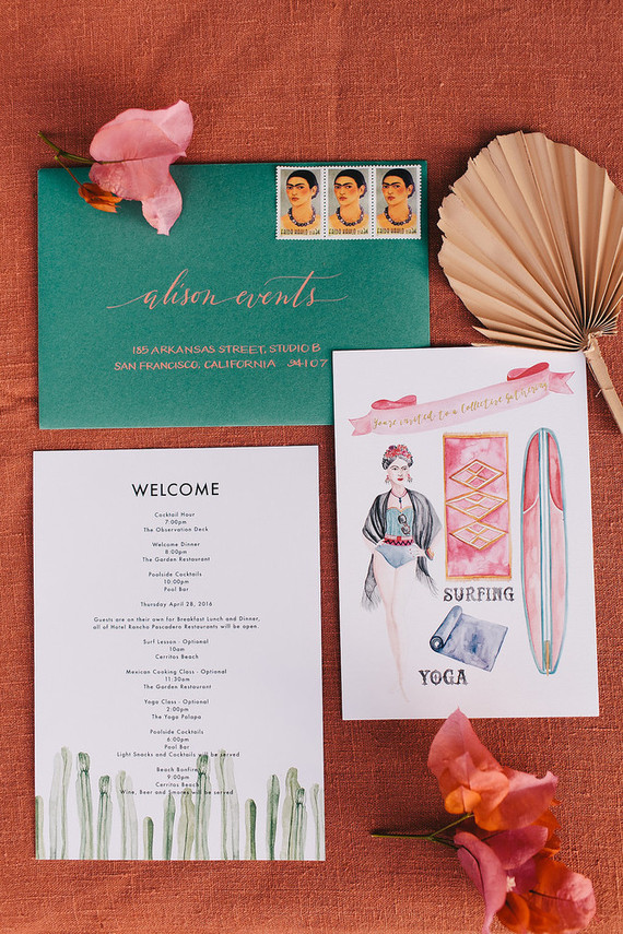 Mexican party invite Inspiration