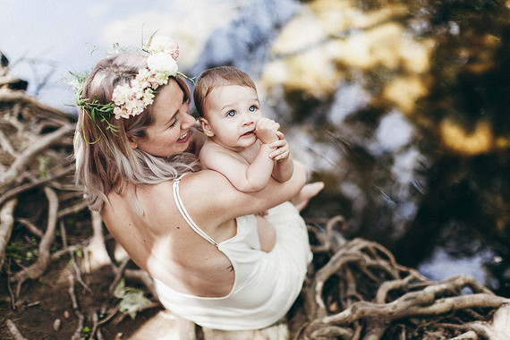 Mother son forest photos by Amazonas Photography