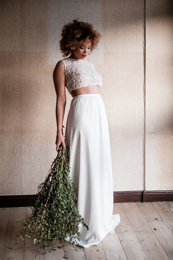 Modern and bohemian bridal inspiration