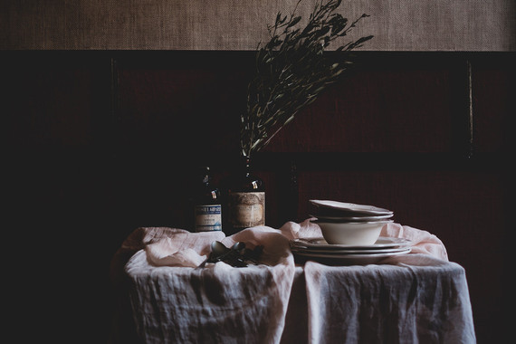 Vintage tablescape