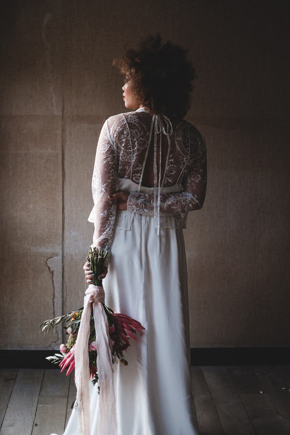 Modern and bohemian bridal inspiration
