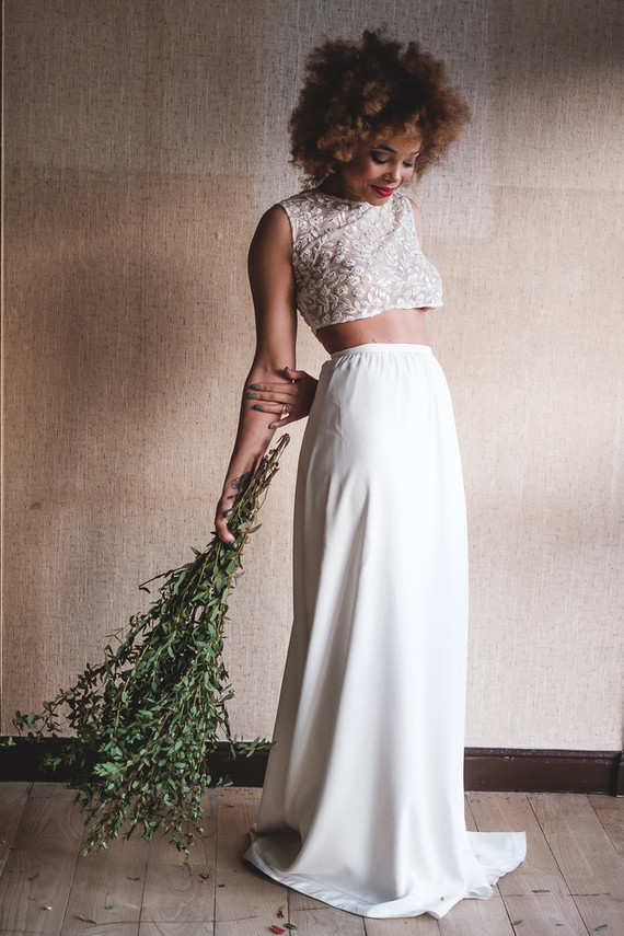 Modern and bohemian bridal inspiration