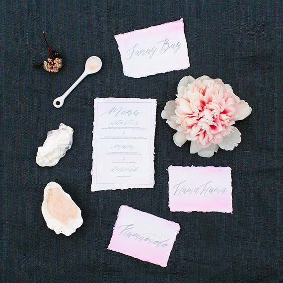 Watercolor invite suite Inspiration
