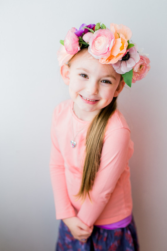 child flower crown