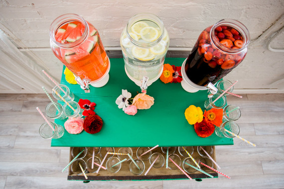 Floral mother-daughter brunch