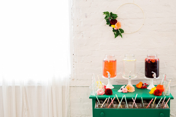 Floral mother-daughter brunch