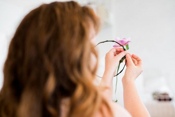 Floral mother-daughter brunch