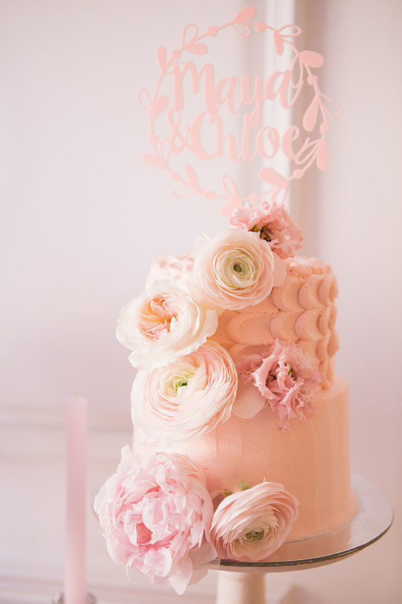 Floral twin 1st birthday party