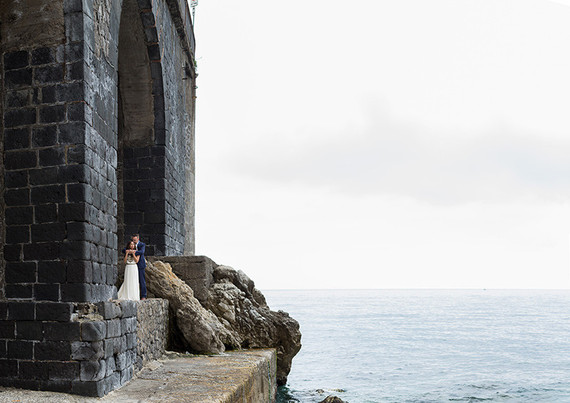 Coastal Italy elopement