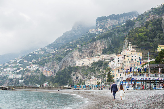 Coastal Italy elopement