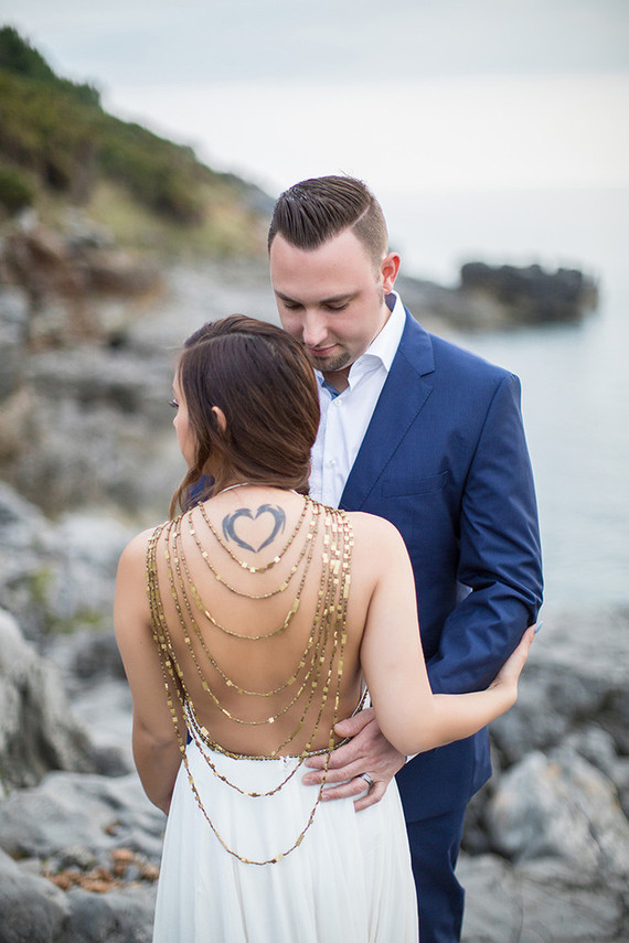 Coastal Italy elopement