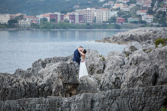 Coastal Italy elopement