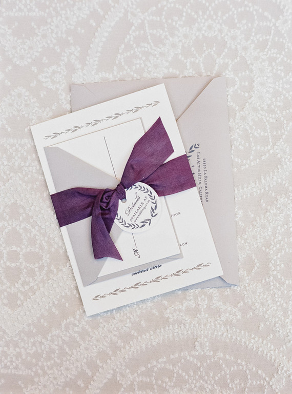 Classic garden villa wedding in California