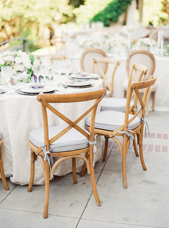 Classic garden villa wedding in California