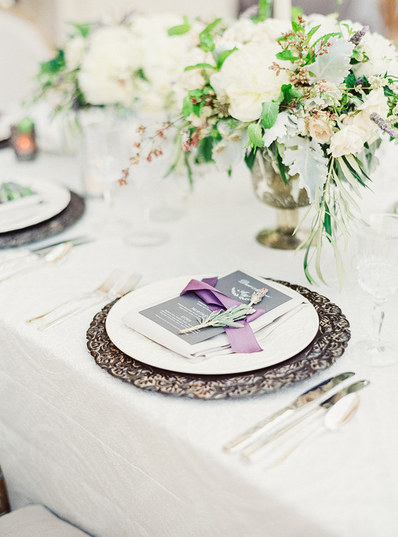 Classic garden villa wedding in California