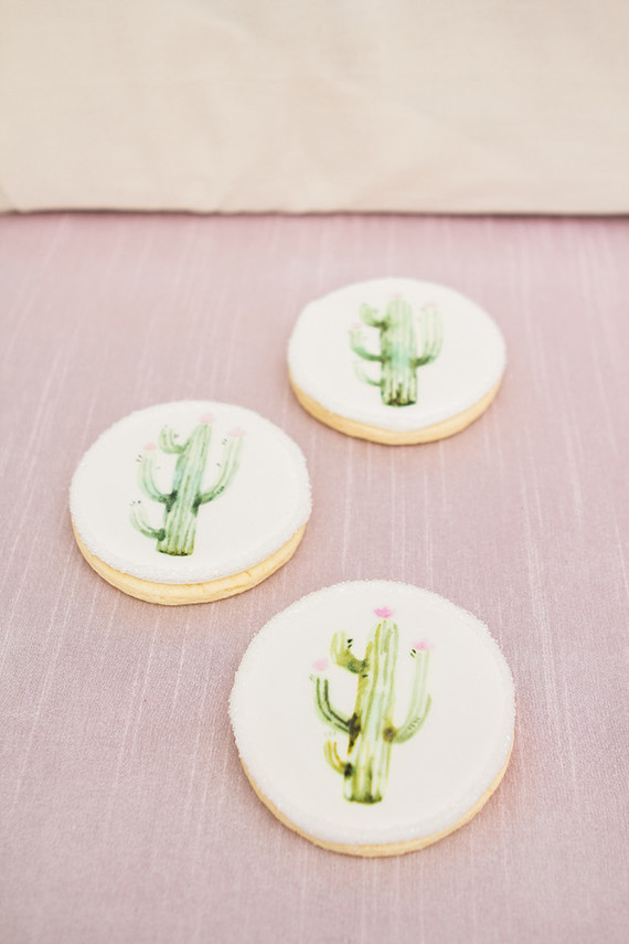 Pink cactus themed 1st birthday