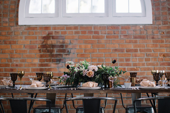 Modern loft wedding in San Diego Inspiration