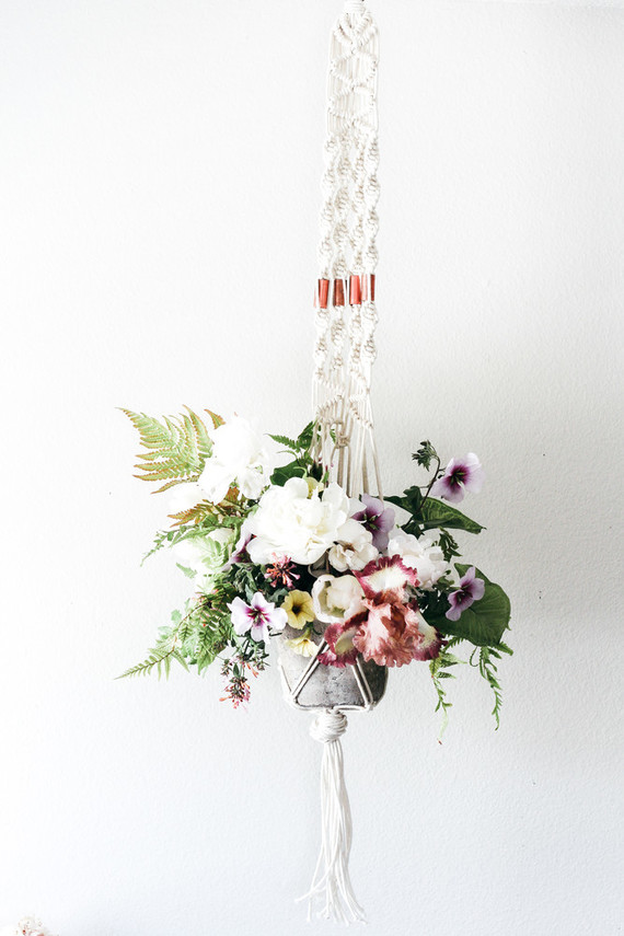 Macrame and floral workshop Inspiration