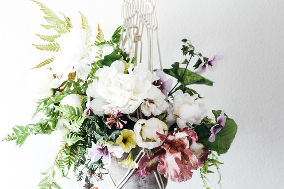 Macrame and floral workshop Inspiration