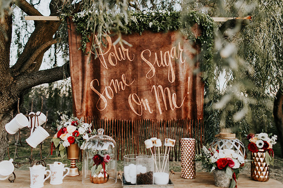 Hot cocoa bar
