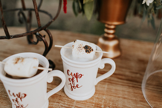 Hot cocoa bar