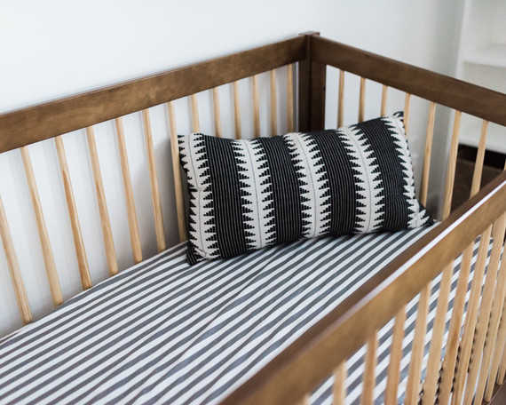 Neutral, modern boy's nursery