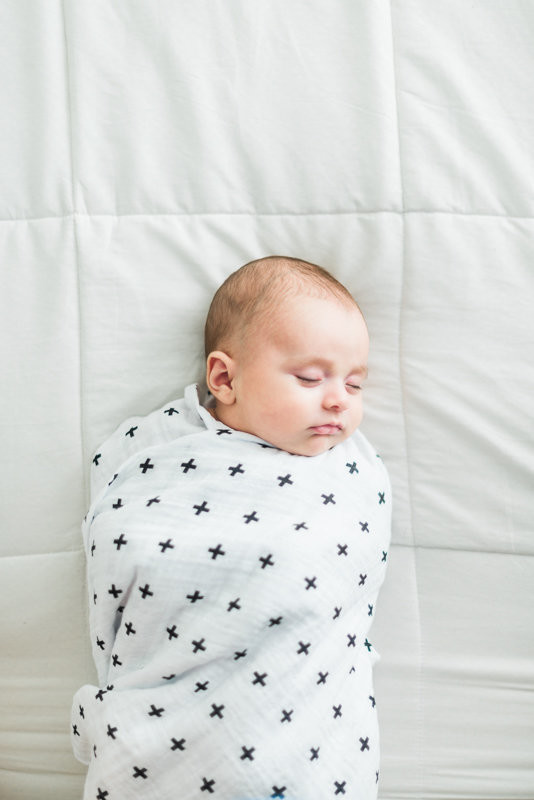 Neutral, modern boy's nursery