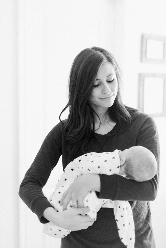 Neutral, modern boy's nursery