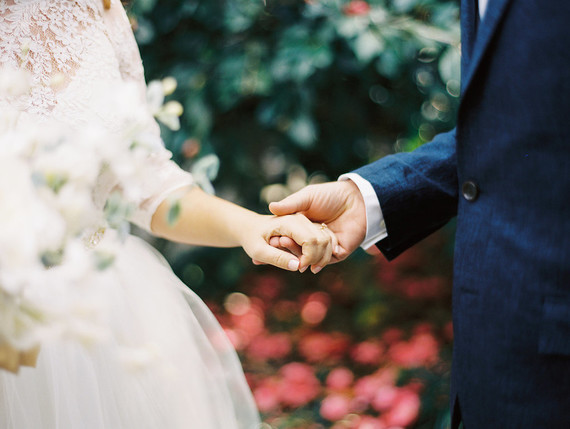 Lace wedding dress