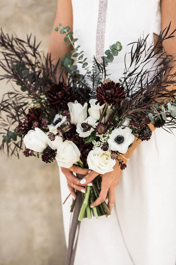 Rustic bridal bouquet