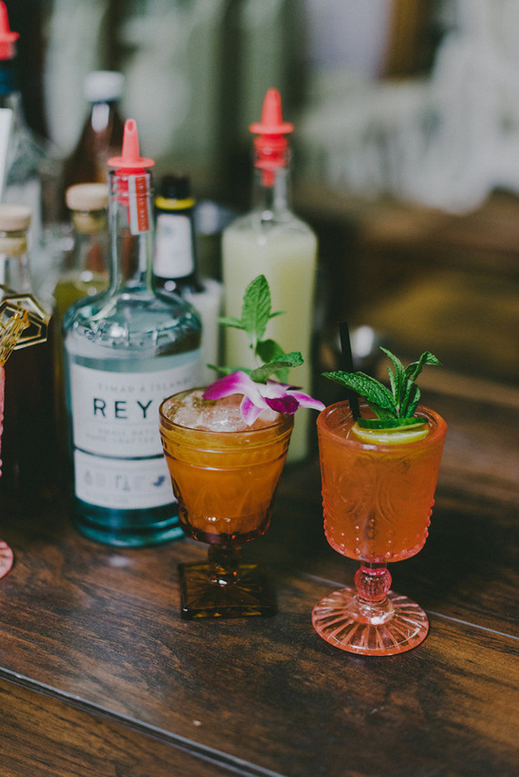 Tropical cocktails