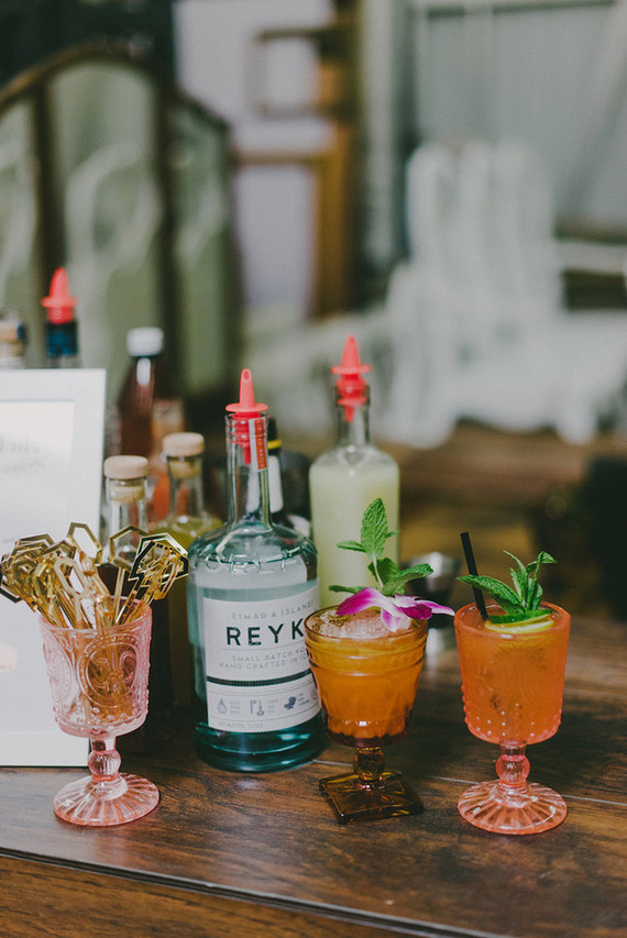 Tropical cocktails
