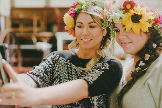 Flower crown workshop
