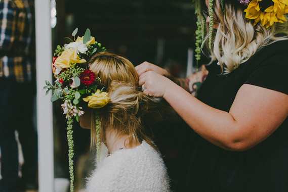 Flower crown workshop