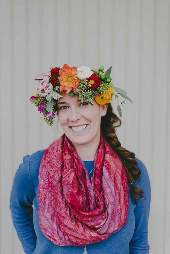 Flower crown workshop