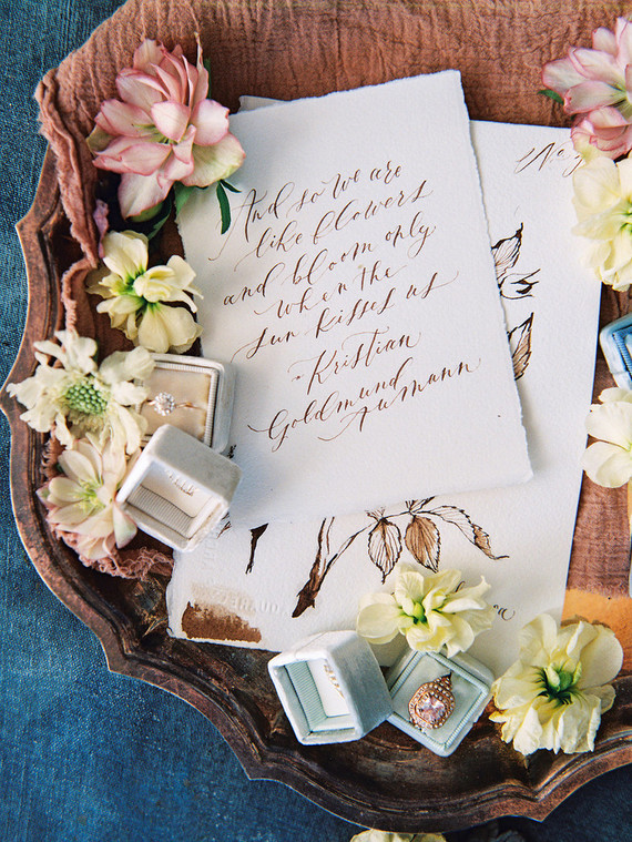 Spring styled boudoir editorial