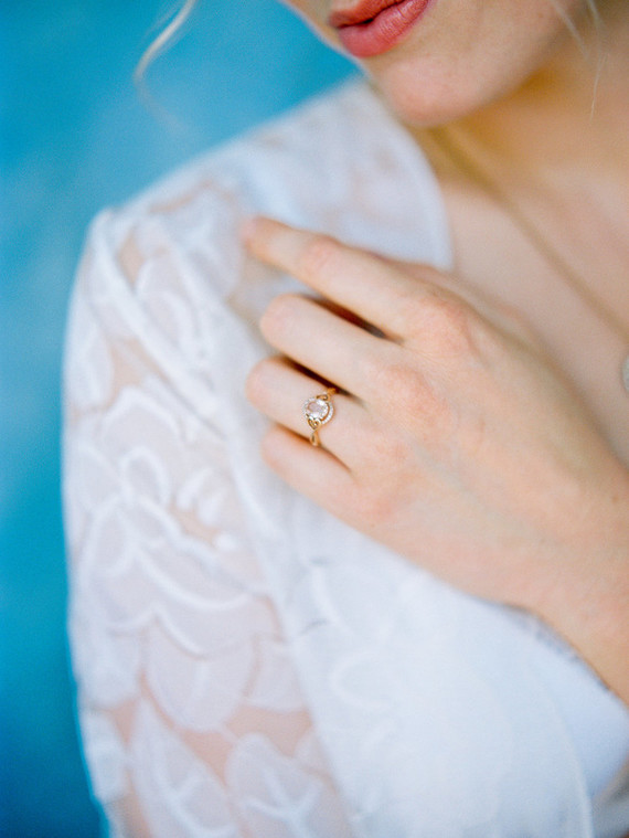 Spring styled boudoir editorial