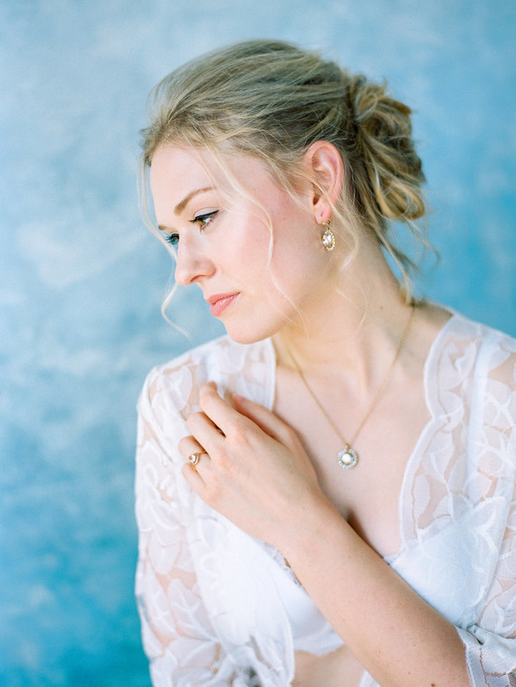 Spring styled boudoir editorial